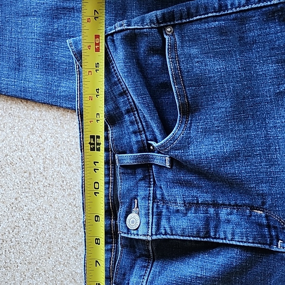 Women's Levi's 311 Shaping Skinny Rough Hem Size 32 - Picture 6 of 11